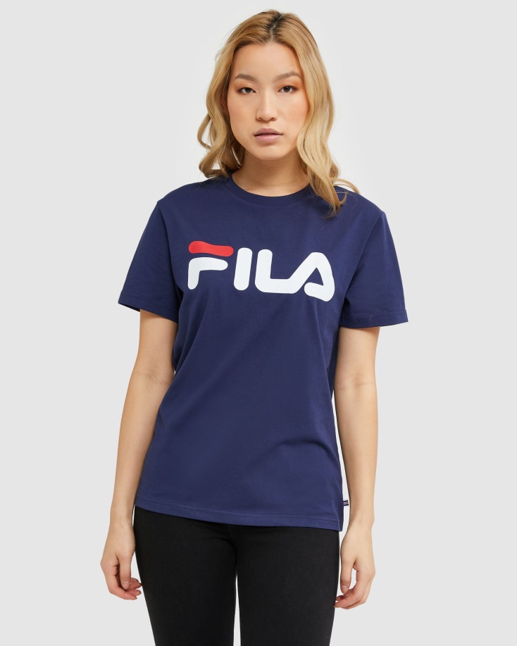 κλασικό Unisex μπλουζάκι Fila New Navy