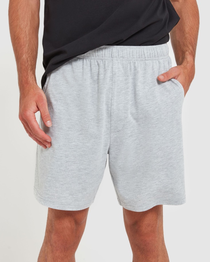 κλασικό ανδρικό σορτς τζέρσεϊ Fila Silver Marle
