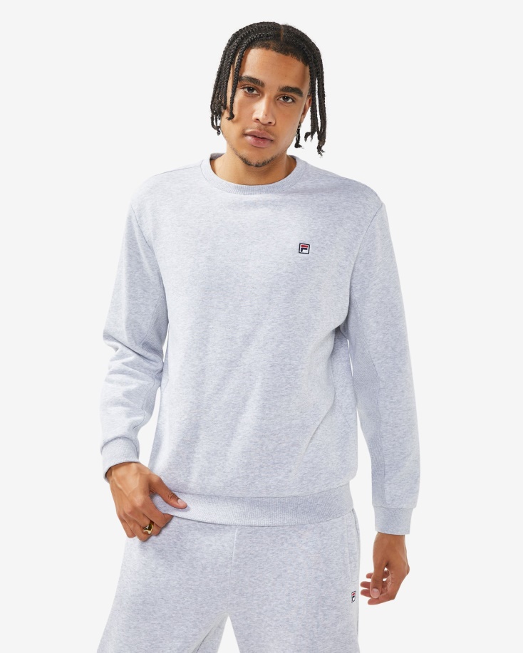 ανοιχτό γκρι Marle Fila έμβλημα Unisex 2.0 Crew