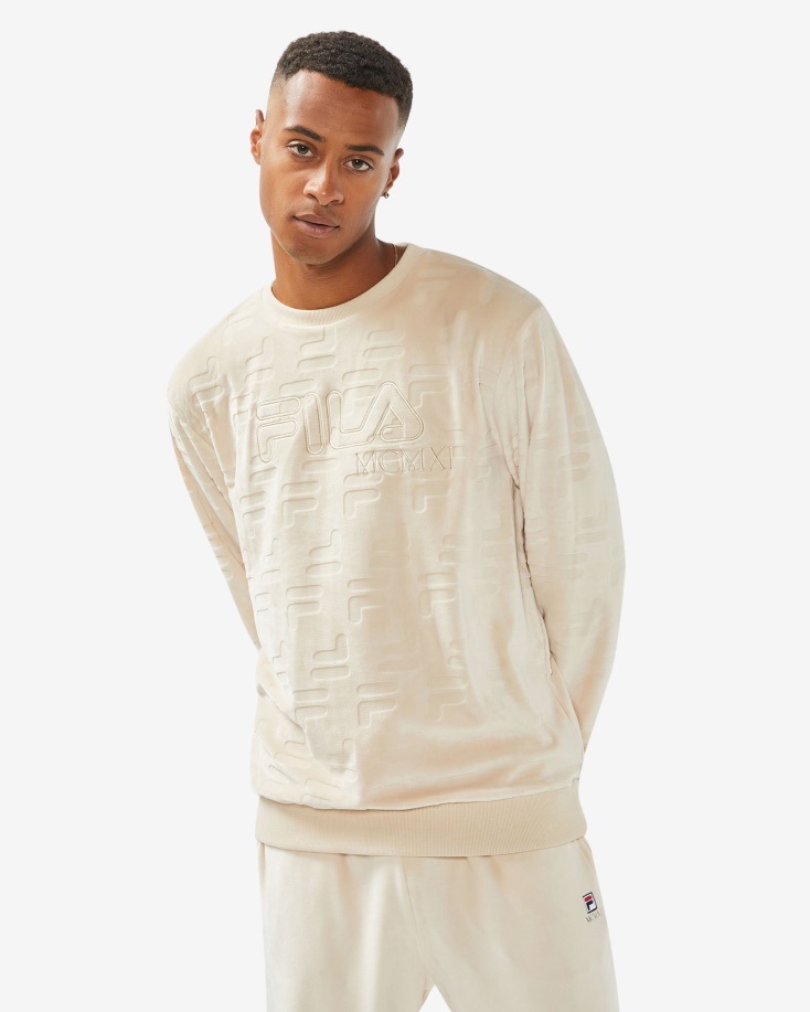 Fila Unisex Aspen Crew κοσμικό αμύγδαλο