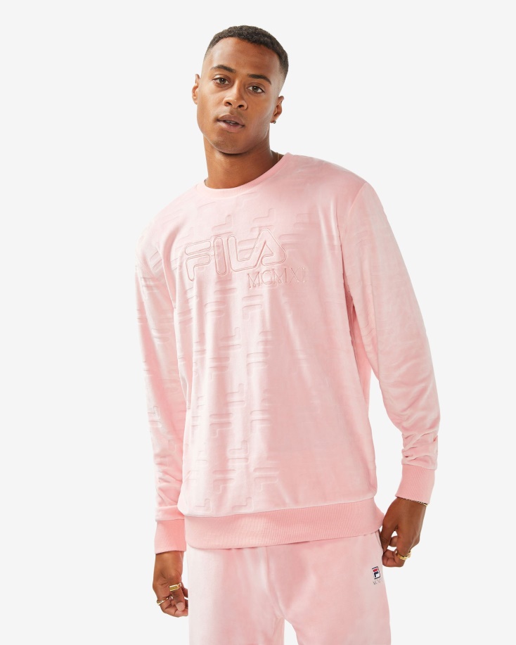 Unisex Aspen Crew Fila χλωμό τριαντάφυλλο