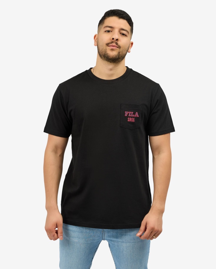Fila Antonio μπλουζάκι μαύρο