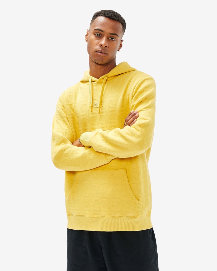 Fila Misted κίτρινη Unisex κουκούλα ηχούς