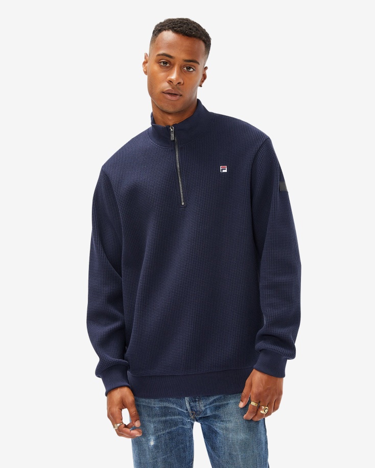 ανδρικό σήμα 2.0 Qtr Zip New Navy Fila