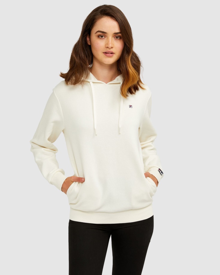 Fila White Assylum σήμα Unisex κουκούλα 2.0