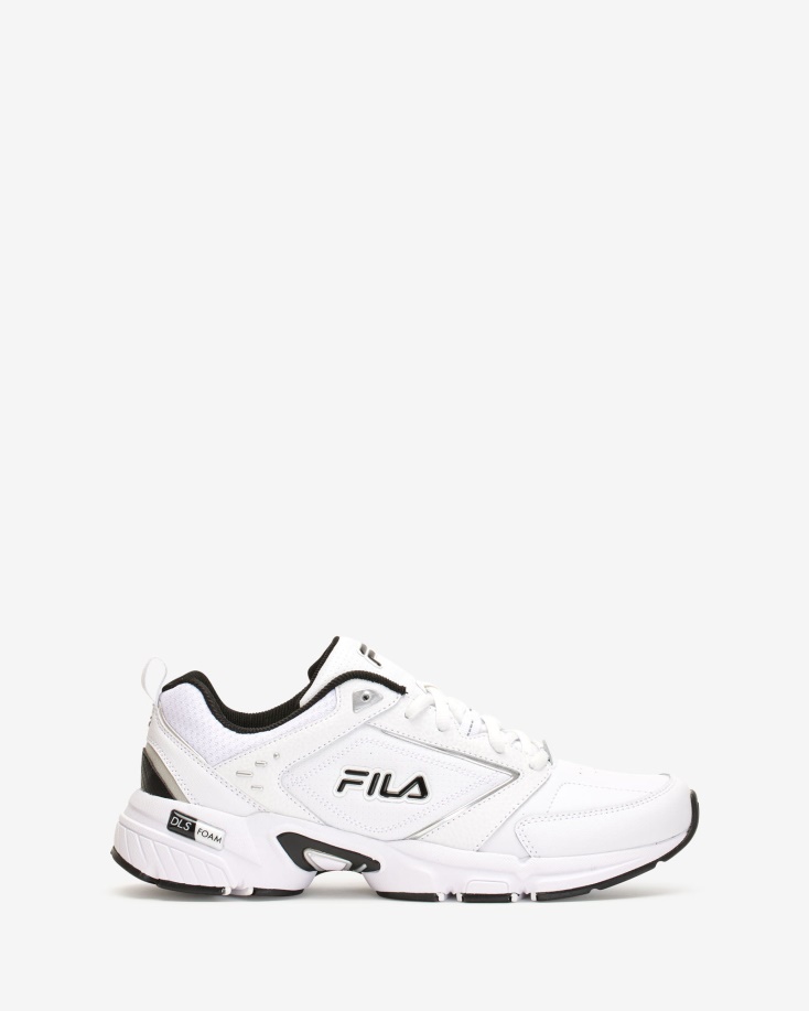 Fila ανδρική μνήμη Decimus 8 λευκό/μαύρο/μετ ασημί