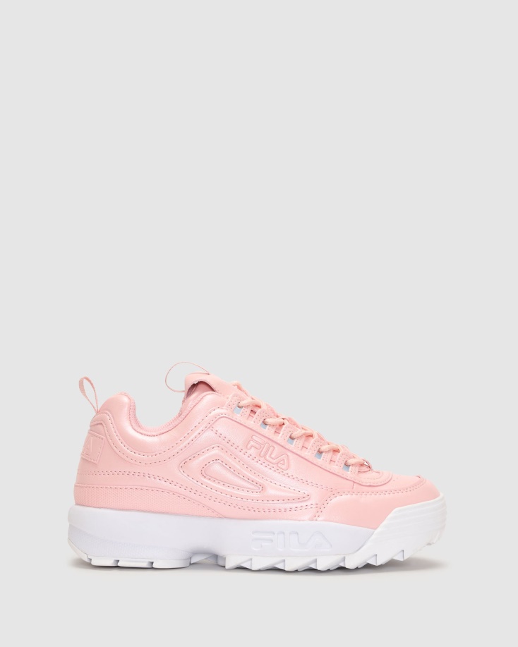 Rosquarz/rosquarz/white Fila γυναικείο Disruptor Ii Pearlized