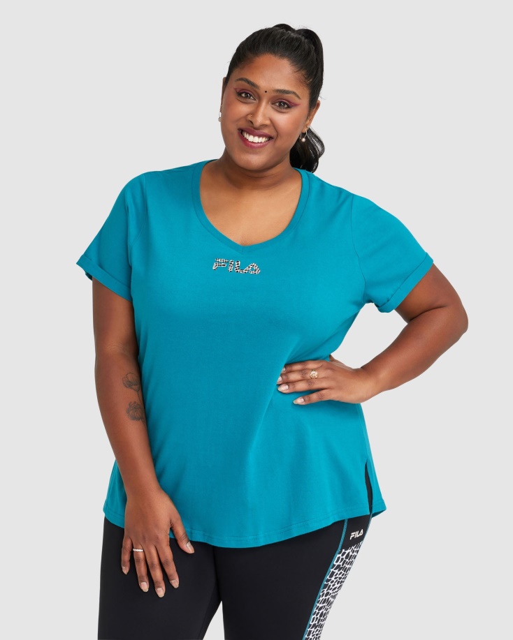 Fila γυναικείο Rebecca Tee λιμάνι