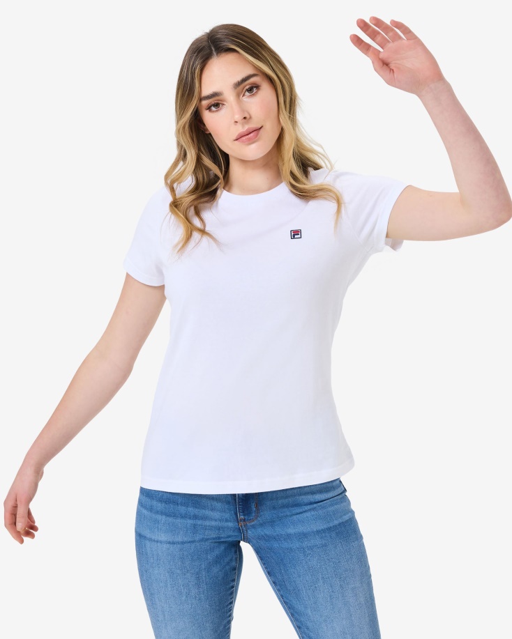 δύο λευκά Volara σήμα 2.0 Tee