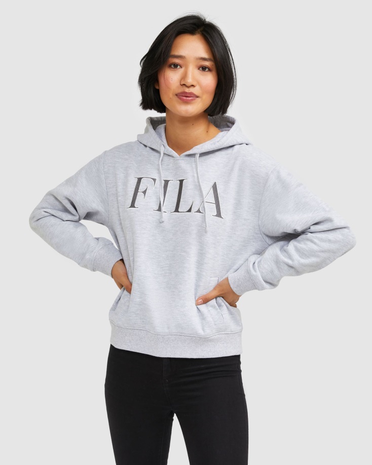 Fila ανοιχτό γκρι Marle γυναικεία κουκούλα Isidora