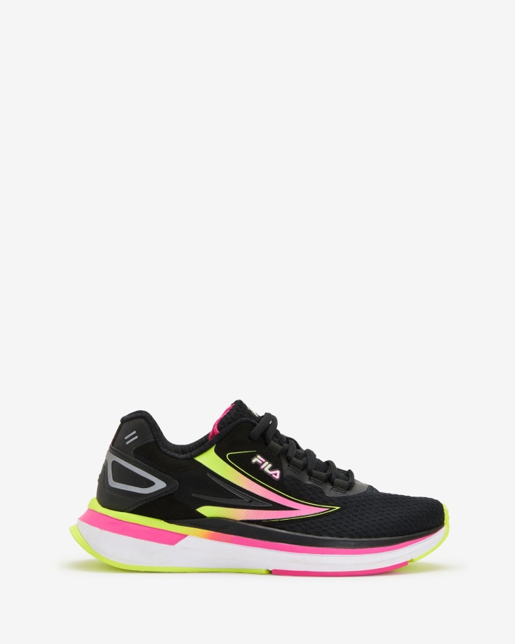 Fila Black/pinkglo/safeyellow γυναικεία Fila Instinx
