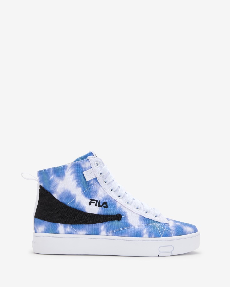 λευκό/μπρικοβάλτιο/στορμπλού σειρά Tie-dye Ιανουαρίου