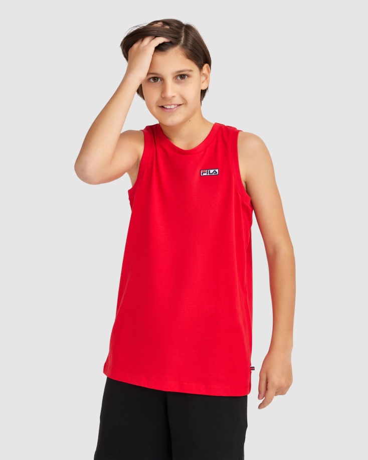 Fila παιδικό Parker Tank κόκκινο