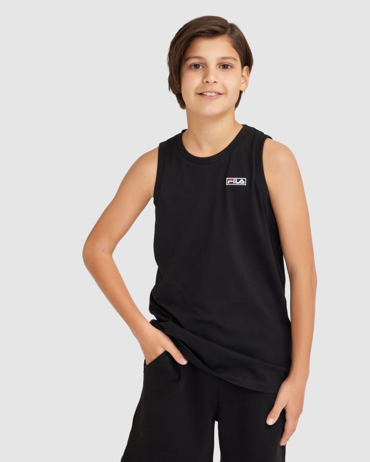 μαύρο Fila παιδικό Parker Tank