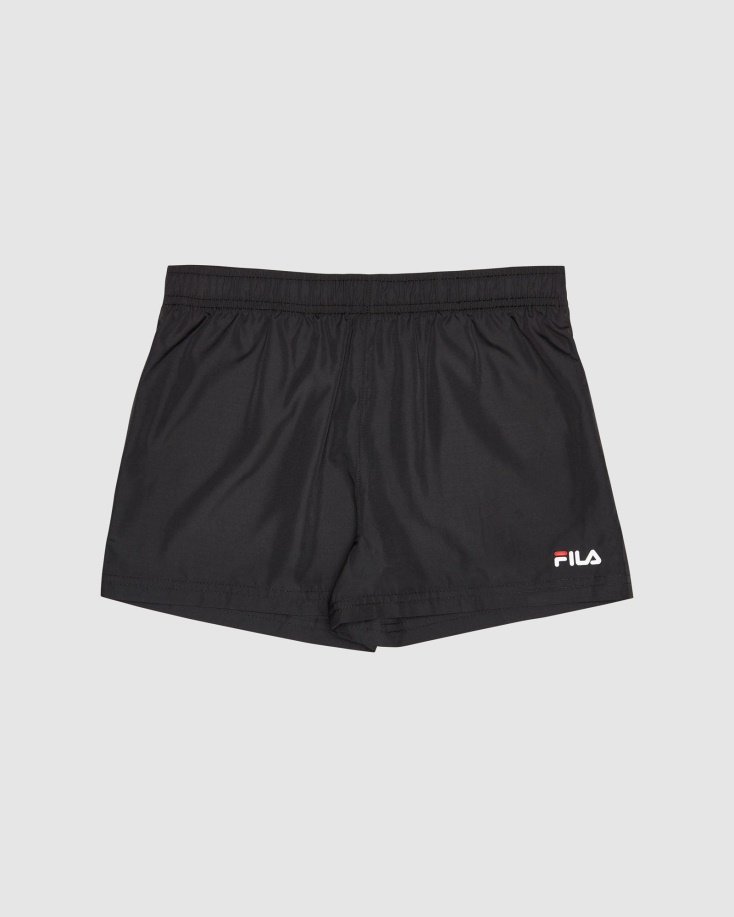 Fila Classic παιδικό τρέχον κοντό μαύρο