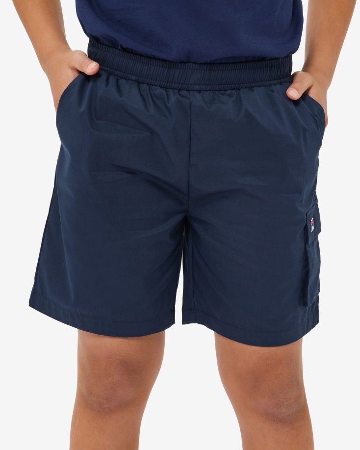 παιδικό σήμα κοντό νέο Navy Fila