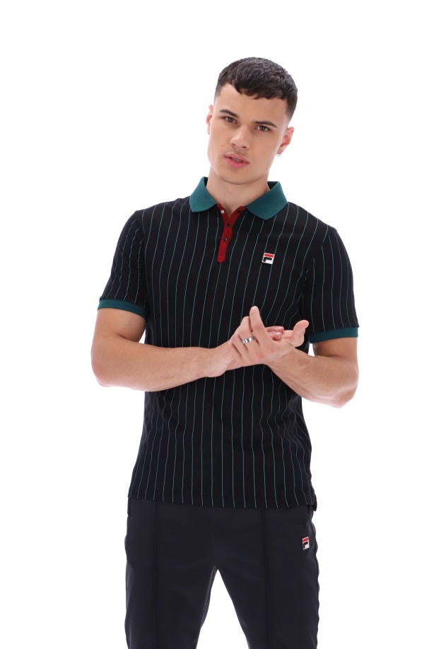 Bb1 Classic Fila Vintage ριγέ πόλο