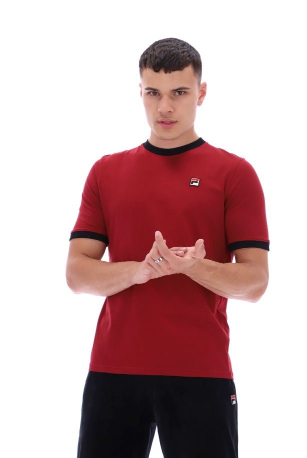 μαρκόνι απαραίτητο μπλουζάκι Ringer Fila