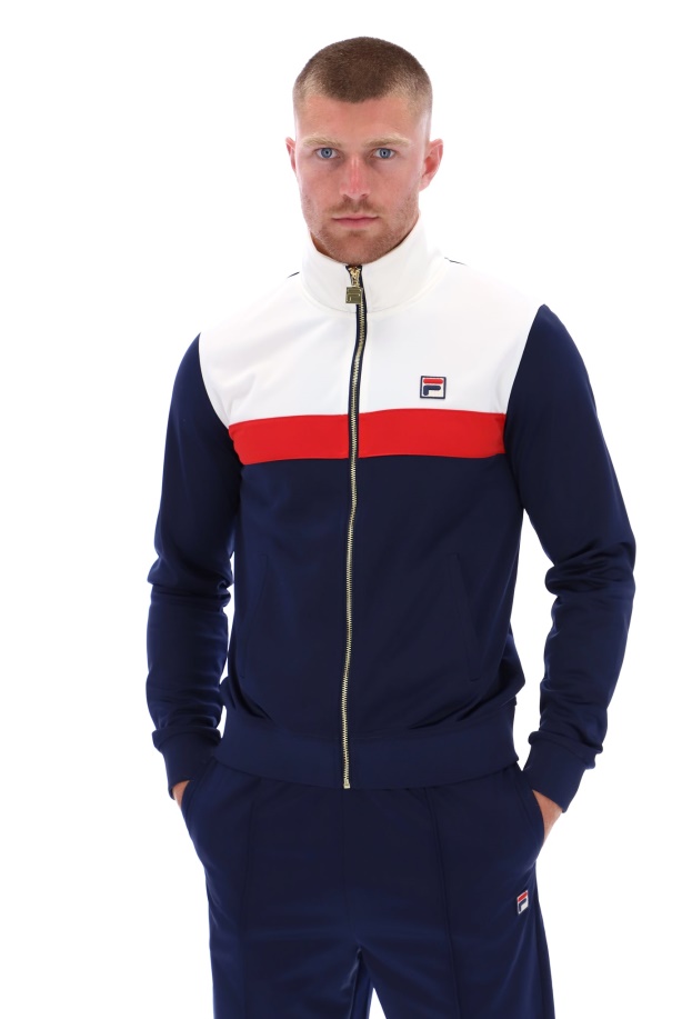 Nash Color Blocked Track Jacket Fila