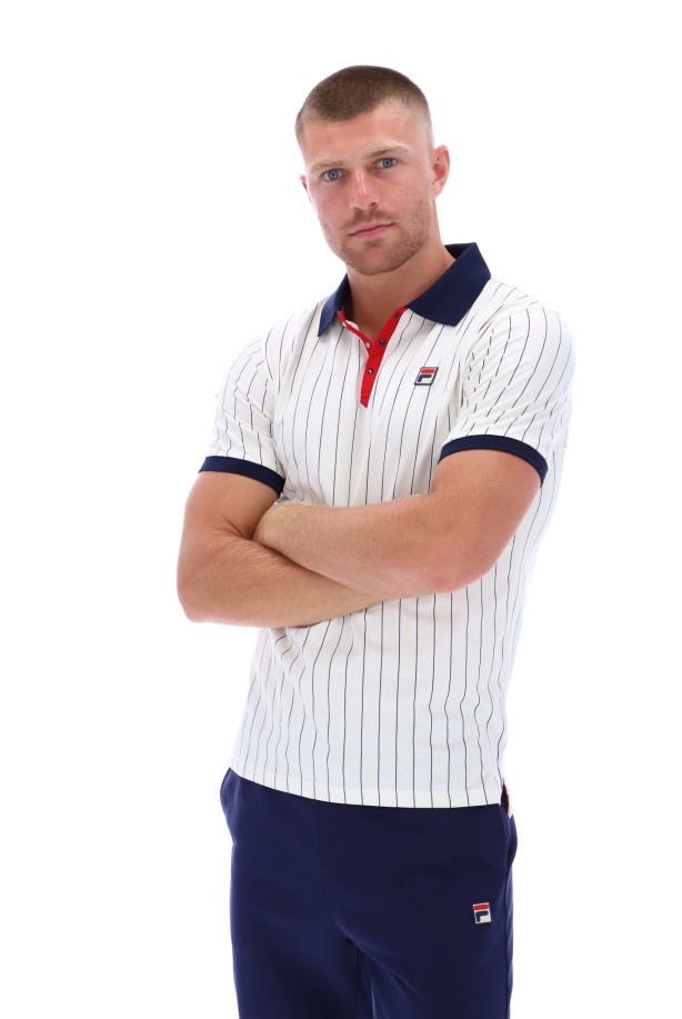 Bb1 Fila Classic Vintage ριγέ πόλο