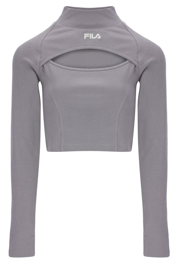 Kaia κομμένο μακρυμάνικο Top Fila