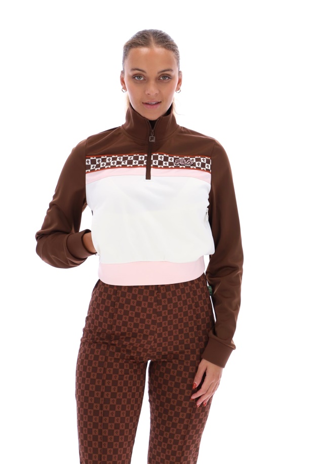 Top Top Fila Laura με φερμουάρ 1/4