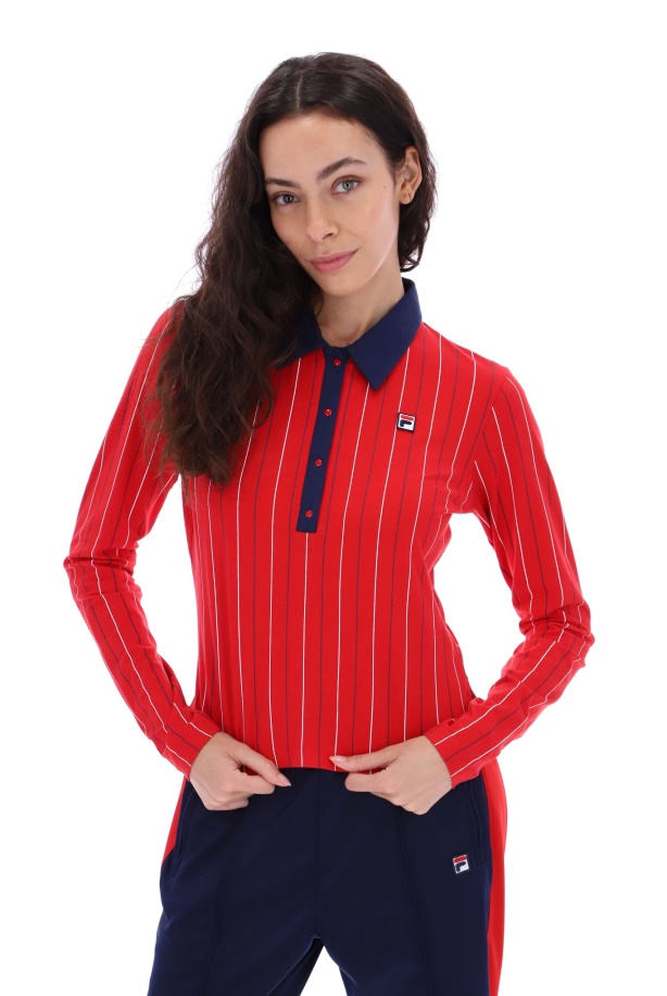 Jada μακρυμάνικο Bb1 Polo Top Fila