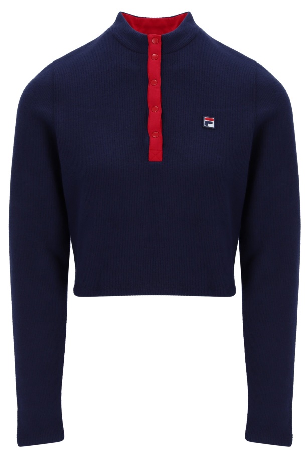 Josie ψηλό λαιμό Rib Top Fila